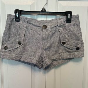 Express Grey Mini Dress Shorts Sz 4​